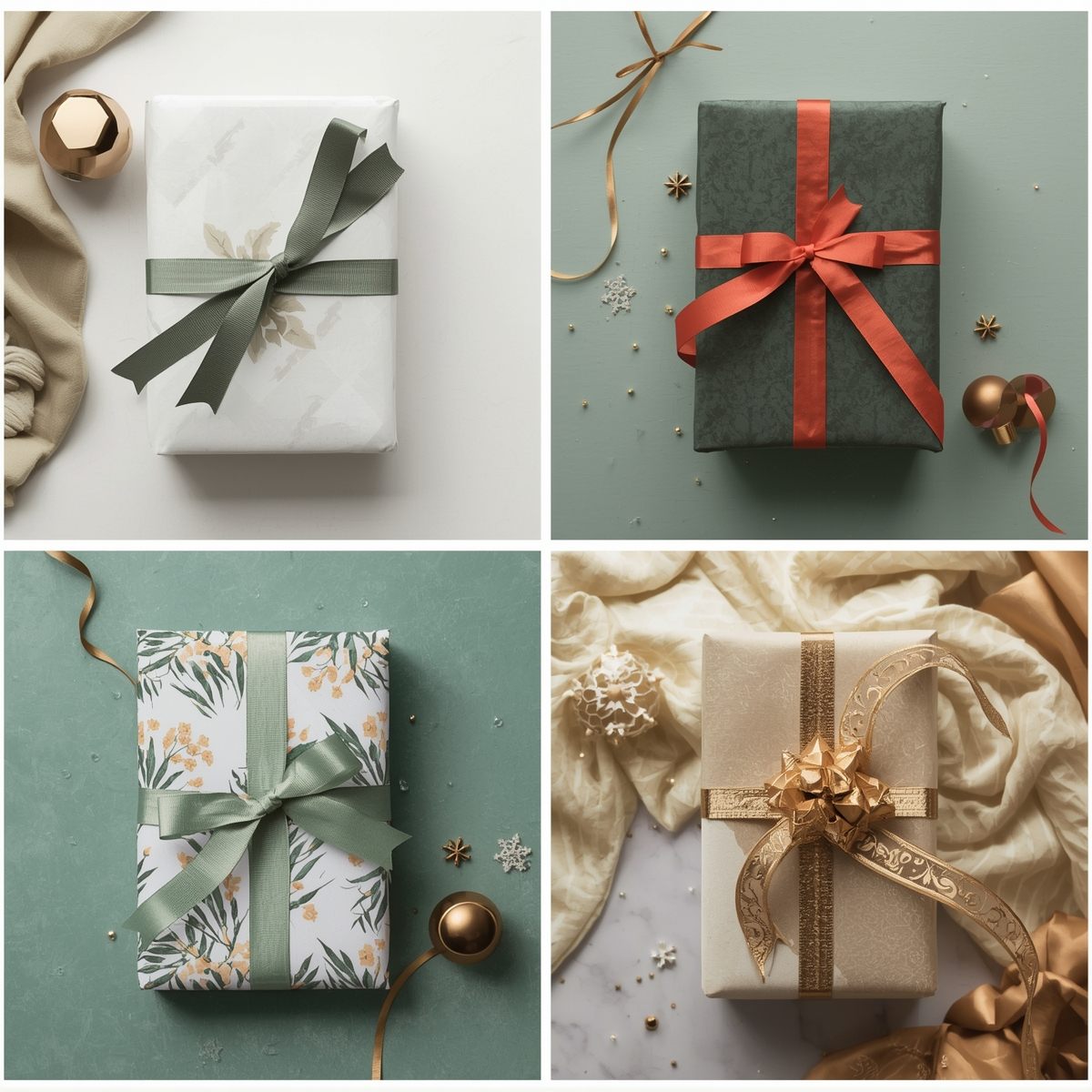 Minimal Elegant gift wrapping style by Ylexironsthloxol